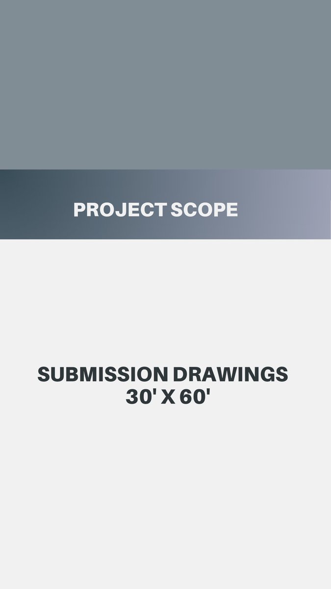 F_Architectss's tweet image. facebook.com/FArchitectss
30'X60' SBCA Submission Drawing Project.