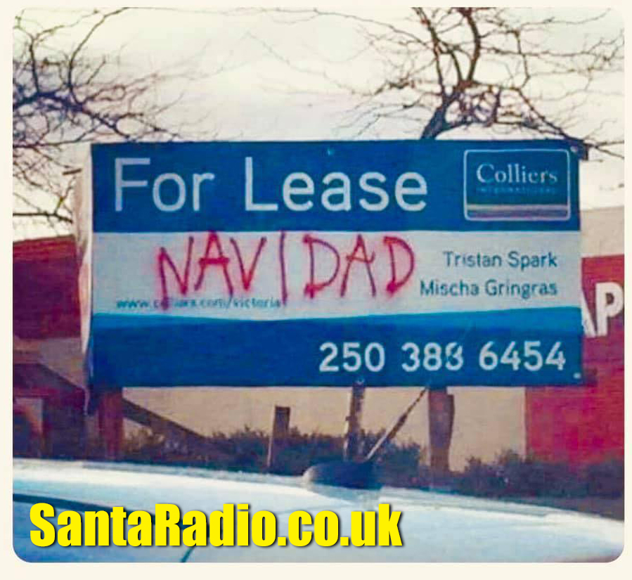 As Santa I did chuckle!
SantaRadio.co.uk
#Christmas #ChristmasMusic #graffiti
