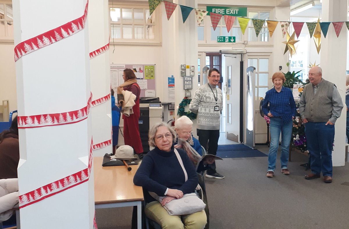 An huge thank you to Friends of Portswood Library for their Coffee, Carols and Mince Pies event on Saturday. Wonderful atmosphere with festive tunes courtesy of Southampton University Brass Band, a great time was had by all involved!