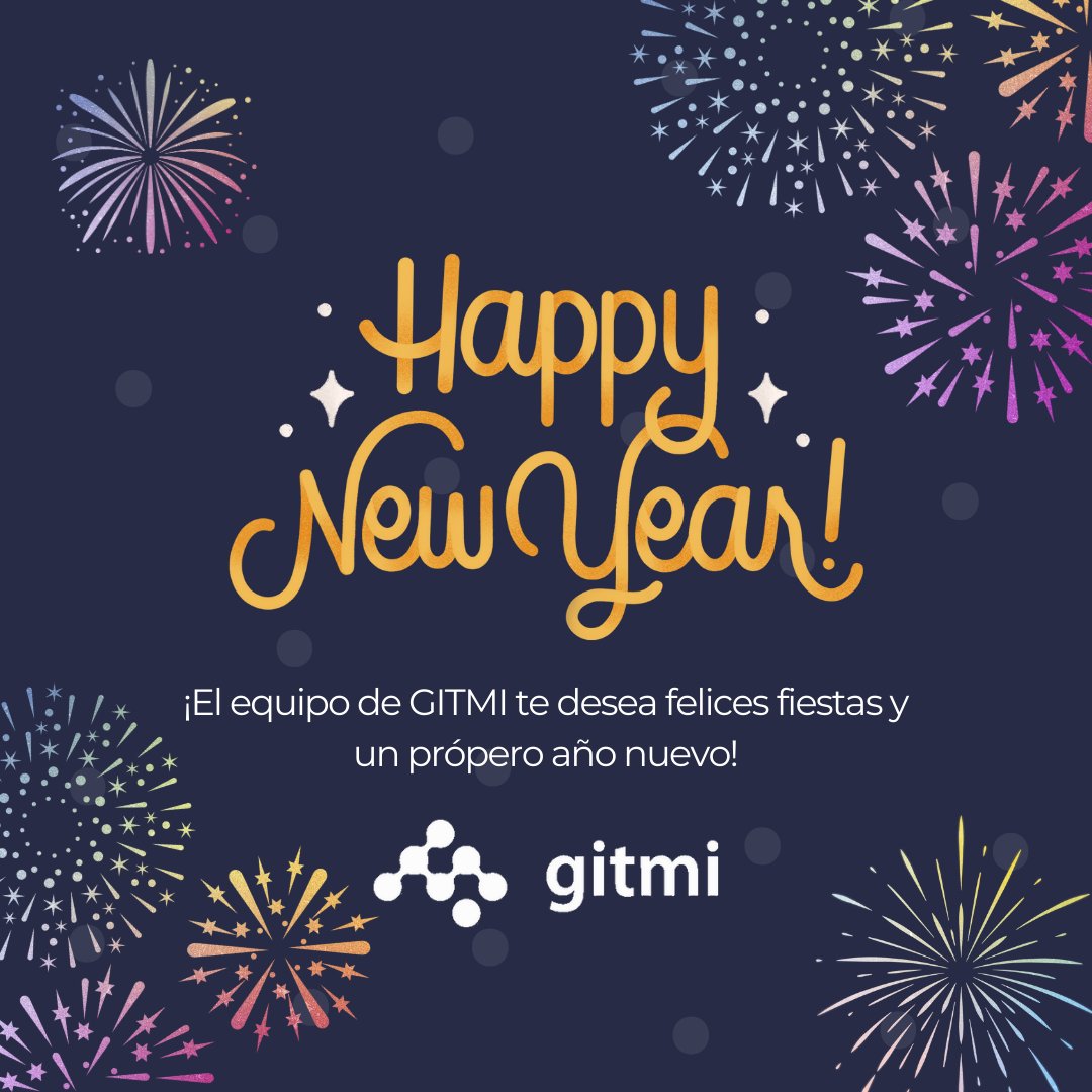 Gitmi_es's tweet photo. Feliz Año Nuevo!
Queremos enviar nuestros mejores deseos a todos, pero en especial a los profesores y alumnos que eligen nuestros Másters año tras año
Que el nuevo año esté lleno de crecimiento, conocimiento y éxito
Brindemos por un 2024 lleno de aprendizaje
#Gitmi #FelizAñoNuevo https://t.co/IrYOShX9JF
