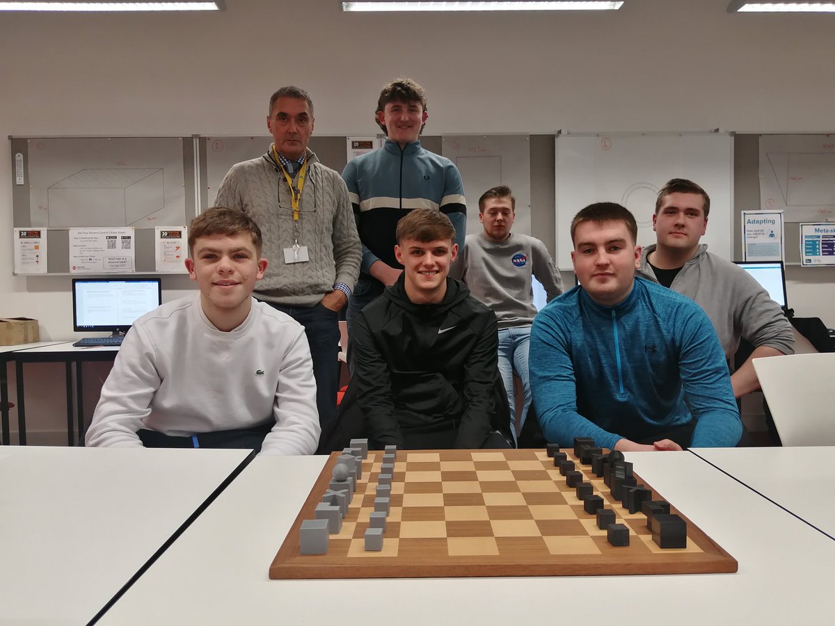 EssentialSkills_Kilmarnock (@essentialskill8) on Twitter photo Working with others & problem solving in action. Engineering students with a project to design, & 3D print a chess set. <a href="/AyrshireColl/">Ayrshire College</a> Working with others & problem solving in action. Engineering students with a project to design, & 3D print a chess set. <a href="/AyrshireColl/">Ayrshire College</a>