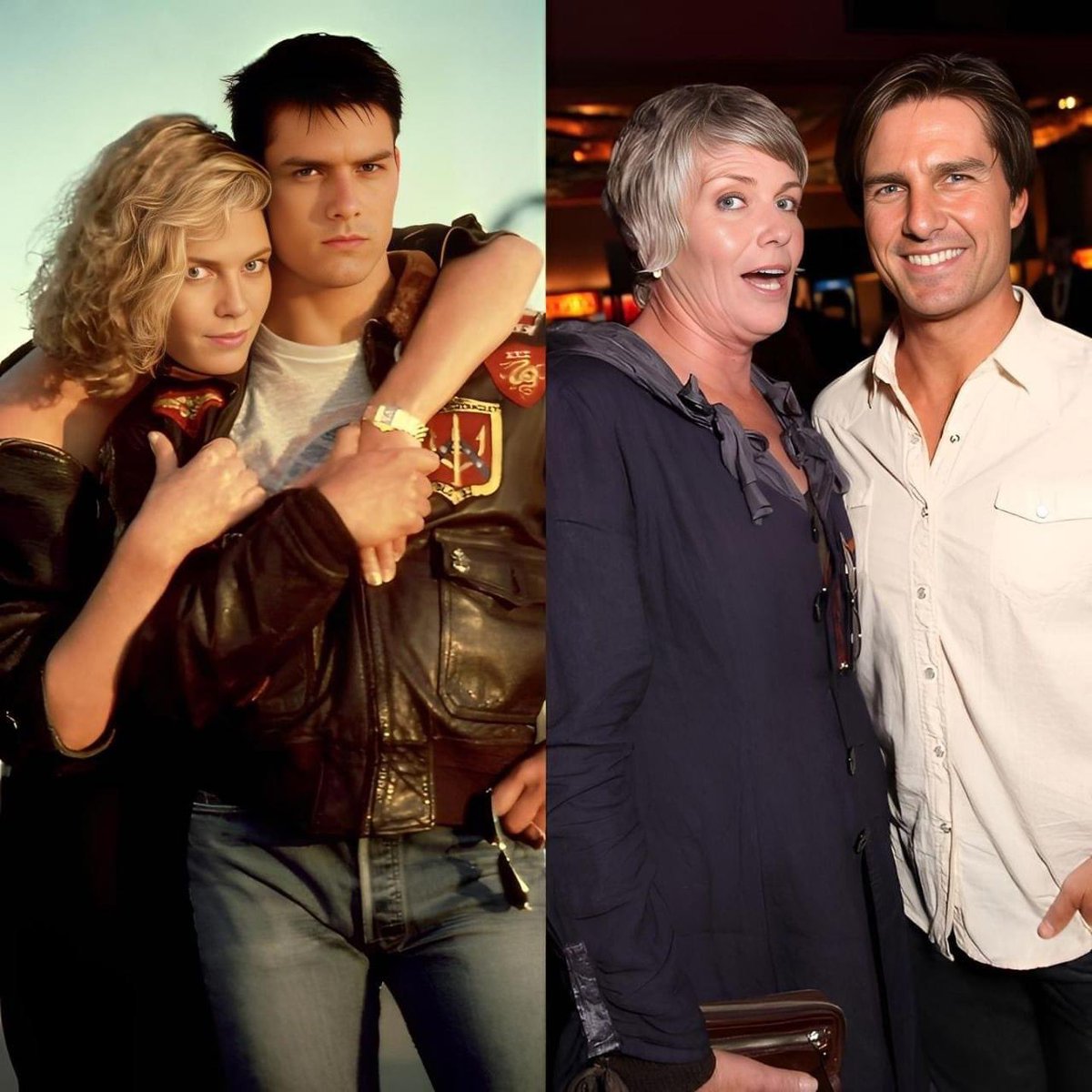 Tom Cruise ( Maverick ) and Kelly McGillis (Charlie) in ‘Top Gun’ (1986 & 2023)🌟💫😘

#TomCruise #KellyMcGillis #Topgun #Maverick