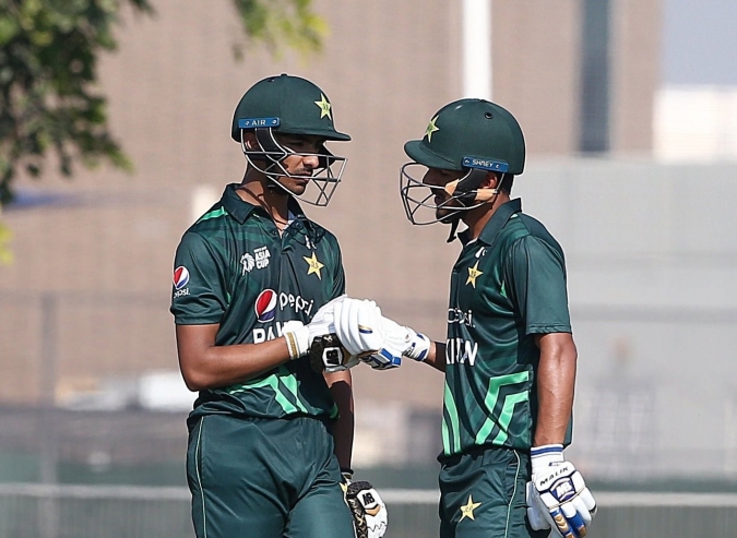 Pakistan U19 heads to the semi-finals of ACC U19 Asia Cup 2023 riding on a three-match winning streak. 

- Beating Nepal U19 by 7 wickets 
- Beating India U19 by 8 wickets 
- Beating Afghanistan U19 by 83 runs 

#ACCU19MensAsiaCup