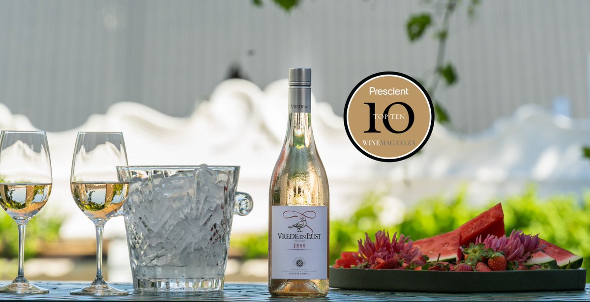 Vrede en Lust Wines celebrate success at the 2023 @Winemag Prescient Rosé Awards. Jess Rosé claims a Top10 spot as one of the best Rosé scores ever achieved in South Africa - bit.ly/ShopJessRose