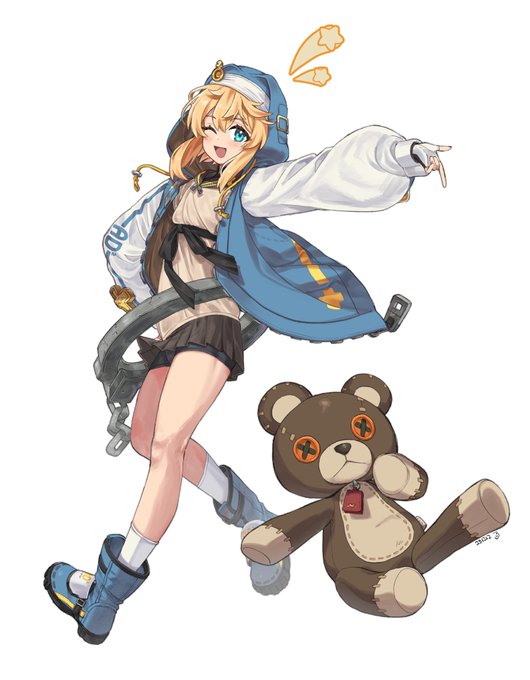 白く美しい太もも…！『ギルティギア ストライヴ』より