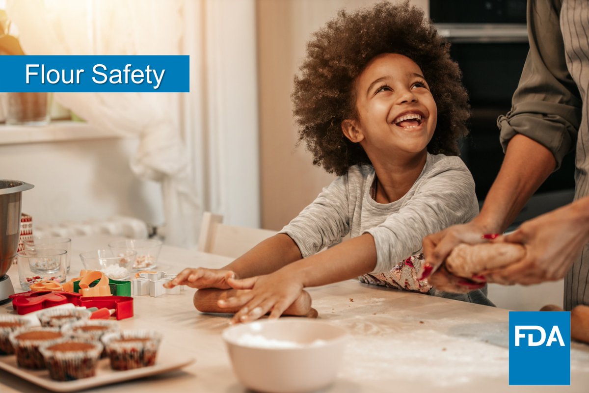 The holiday baking season is here! 🍪 🕎 🎄 Did you know that handling flour safely is essential for tasty treats? Check out these tips from the FDA to keep your cookies and cakes safe.

fda.gov/food/buy-store…