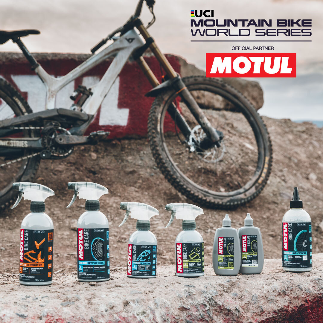 Motul joins the UCI Mountain Bike World Series as the new Official Partner for 2024🔥 Click the link below to learn more about the new official bike care partner👇 ucimtbworldseries.com/.../the-uci-mo…...