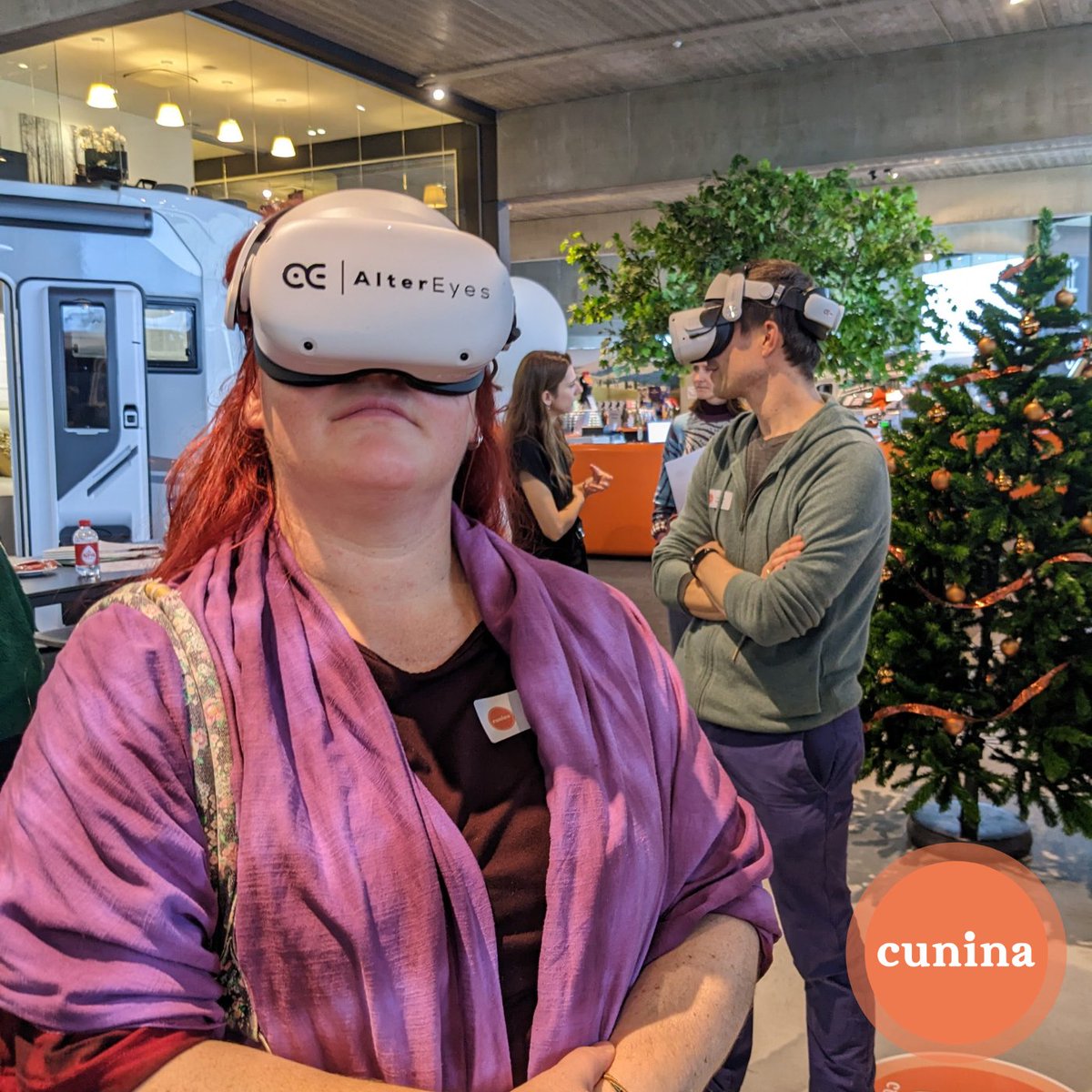 Proud to partner with Cunina vzw, a global NGO transforming education worldwide for over 30 years. 🌍✨A preview of our immersive technology helping showcase their impactful projects was shared with ambassadors last week. Stay tuned for the full experience next year! 🚀📚