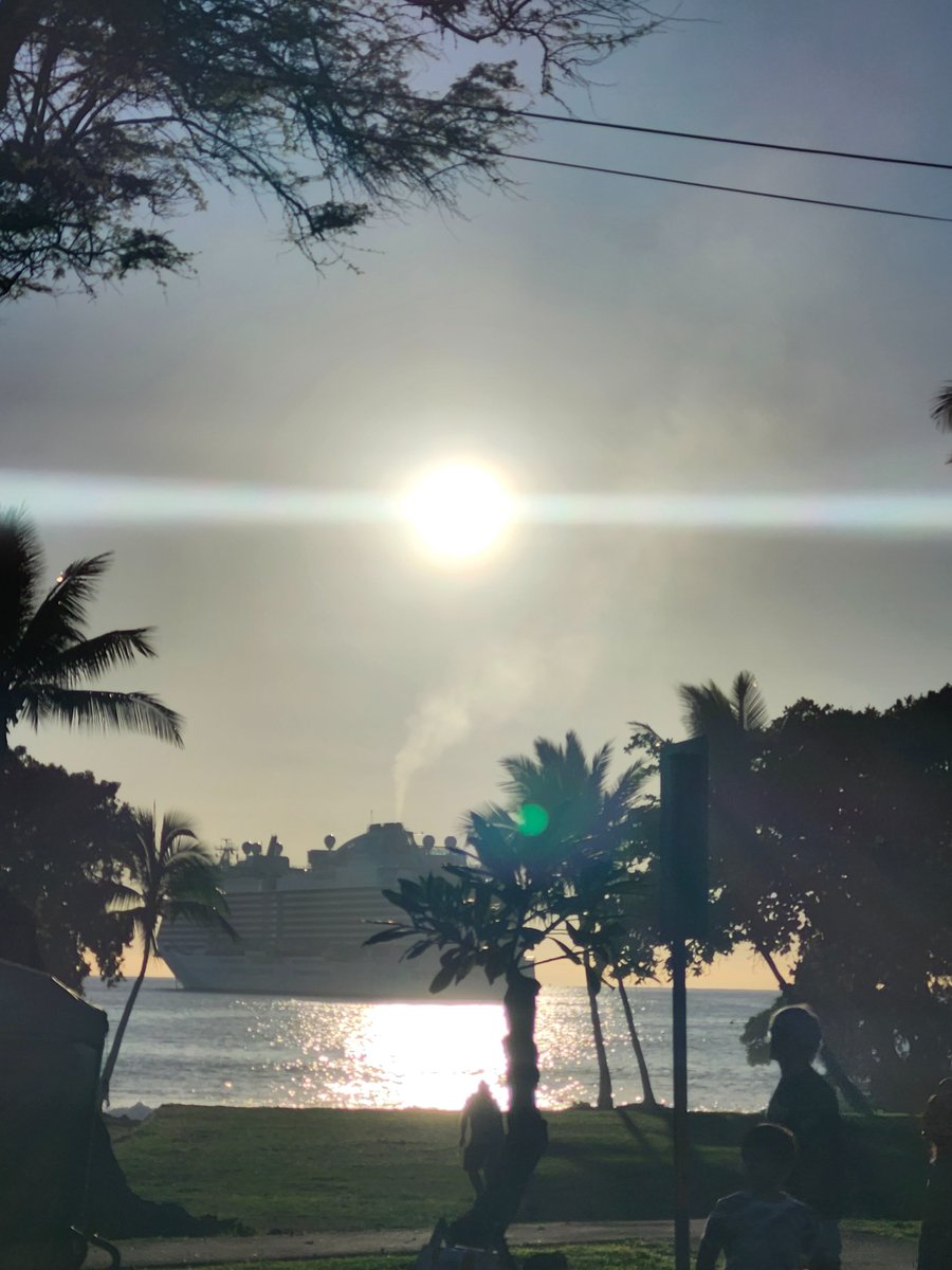 Aloha Sun set in Kailua Kona Hawaii