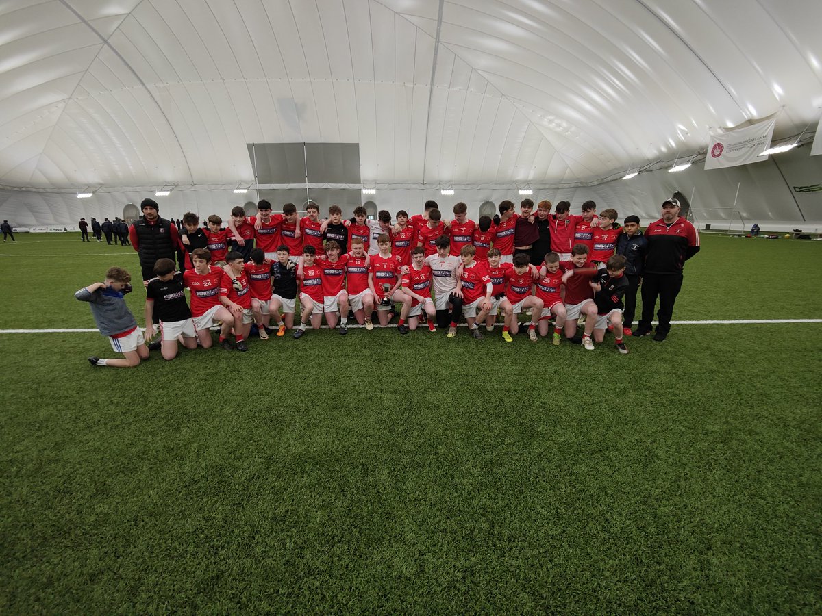 Congratulations to St. Colman's College on winning the U15 Mayo Post Primary O'Haire A Cup Final today in Connacht GAA Airdome.🏆 Full time Result St Colman's college 3:11 Summerhill (Sligo) 1:16