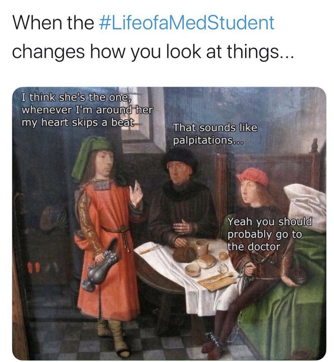 “Yeah you really should probably see a doctor about that…” 🤣🤣🤣 #LifeofaMedStudent