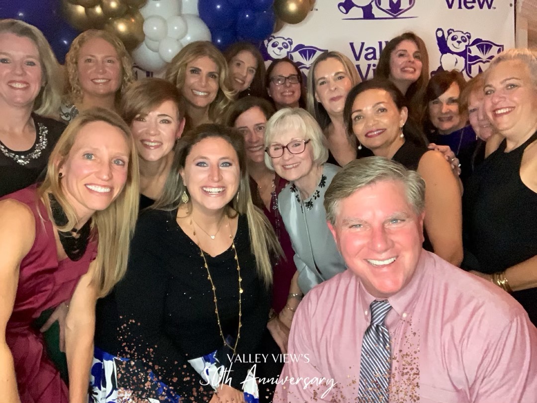 Happy 50th Anniversary! #ValleyView has turned 50! Dec. 1 the PTA held a celebration at Ravello's. Here's a photo of some current educators at the 50th Anniversary. Thank you to all of the staff who have made Valley View an excellent school for 50 years! @drtagorman @PandaPride