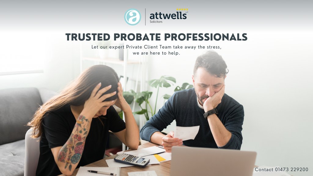 attwells's tweet image. At Attwells, we pride ourselves in providing 5-star client care.

If you are facing probate problems, let us guide and support you. 

Get in contact with our expert team on 01206 766333.

#litigation #conetiousprobate #dispute #colchester