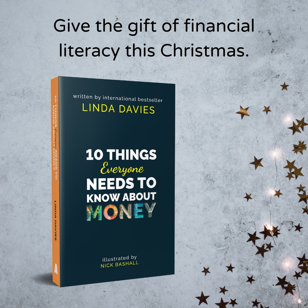 Money is one of the most important languages on the planet. My book helps people understand &amp; speak it better

The perfect Christmas gift for your friends or family – it’s the gift that will keep giving way beyond Christmas.
Available on Amazon

#ChristmasBook #ChristmasGift