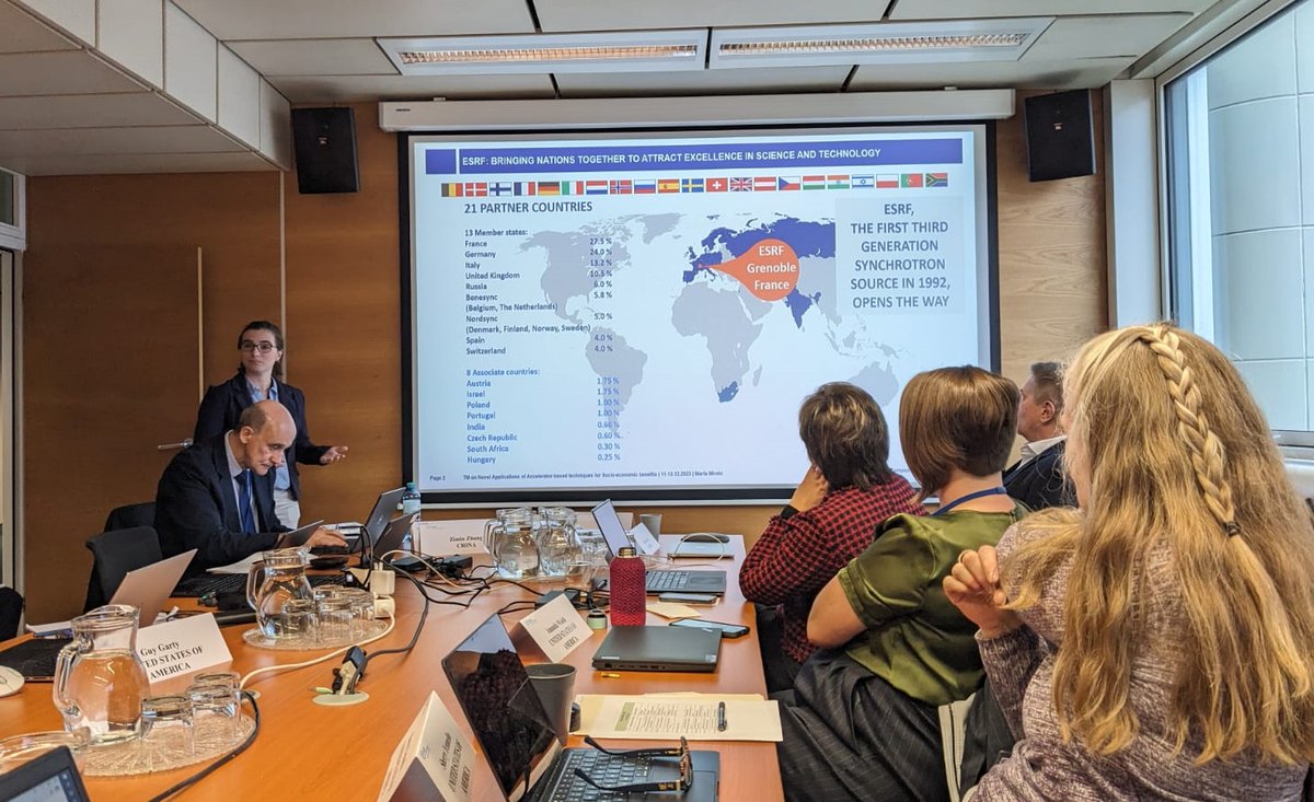 ESRF STREAMLINE (@esrf_streamline) on Twitter photo Meanwhile in Vienna🇦🇹...
#snapshots from <a href="/iaeaorg/">IAEA - International Atomic Energy Agency ⚛️</a> technical meeting on Novel Applications of Accelerator-based Techniques for #Socioeconomic Benefits.
@m_mirolo represented the #ESRF: 4th Generation High Energy #Synchrotron X-rays as a Pivotal #LargeScale Tool for societal impact Meanwhile in Vienna🇦🇹...
#snapshots from <a href="/iaeaorg/">IAEA - International Atomic Energy Agency ⚛️</a> technical meeting on Novel Applications of Accelerator-based Techniques for #Socioeconomic Benefits.
@m_mirolo represented the #ESRF: 4th Generation High Energy #Synchrotron X-rays as a Pivotal #LargeScale Tool for societal impact