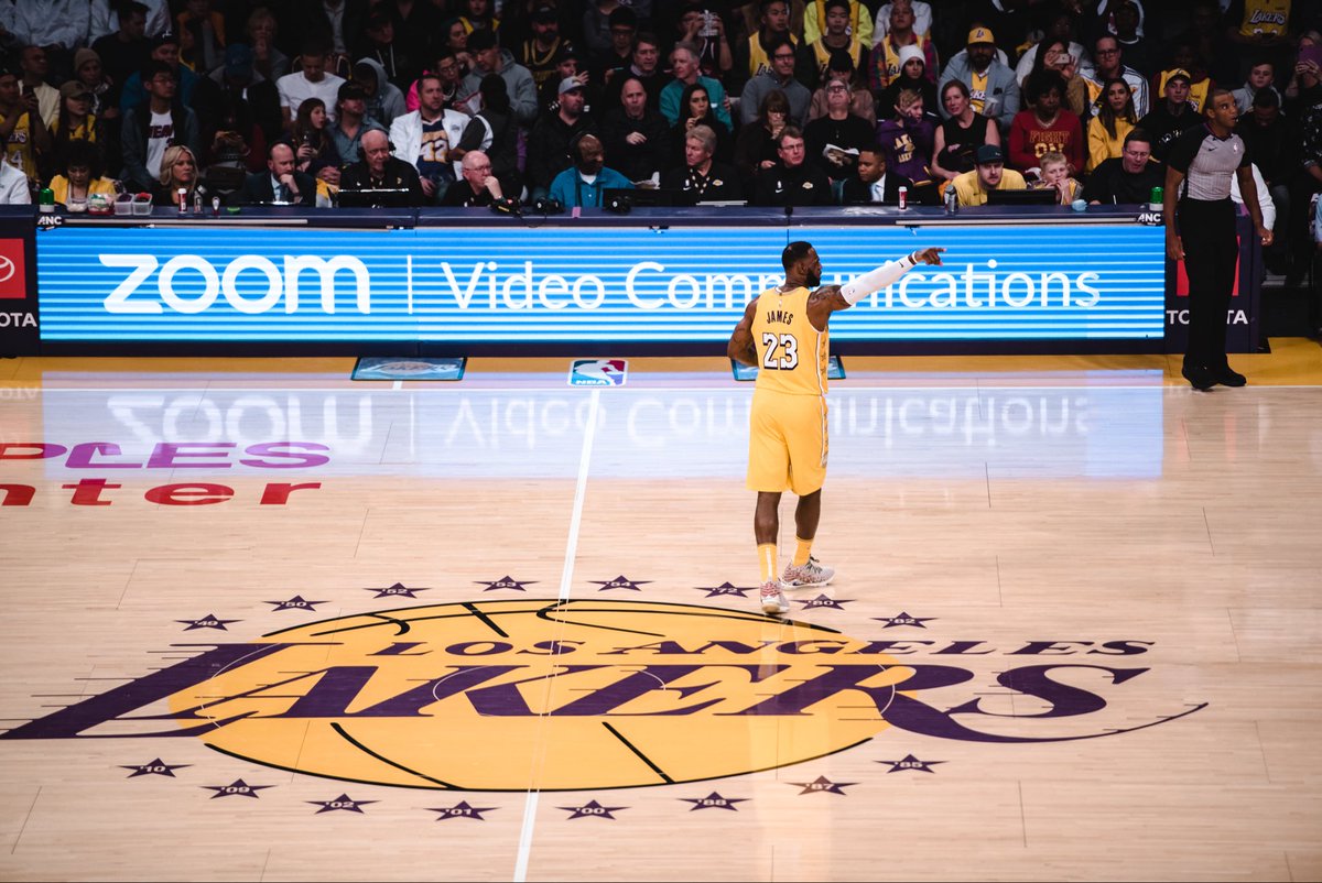 Lakers play basketball today! #LakeShow