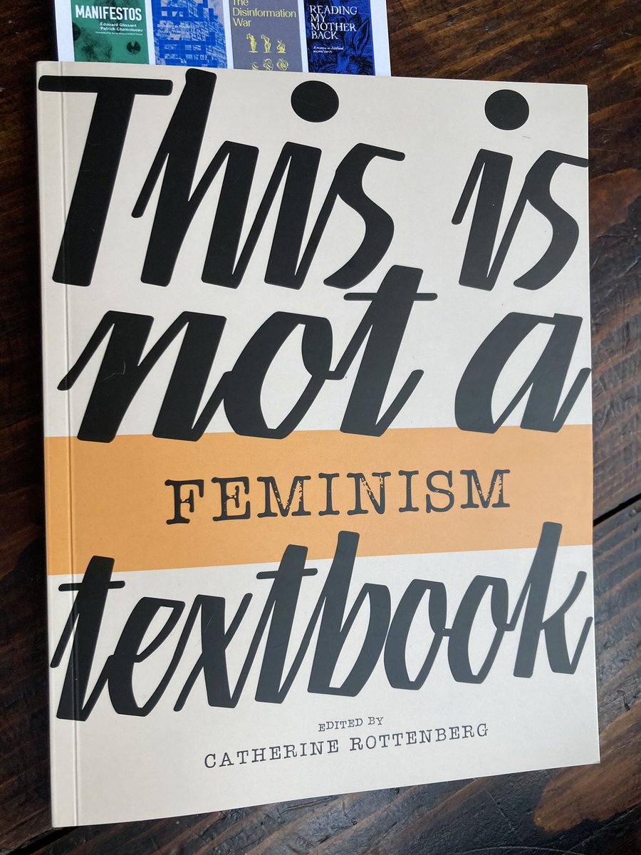Have read, have endorsed. Order for your libraries! 

<a href="/FeministTheory/">FeministTheory</a>