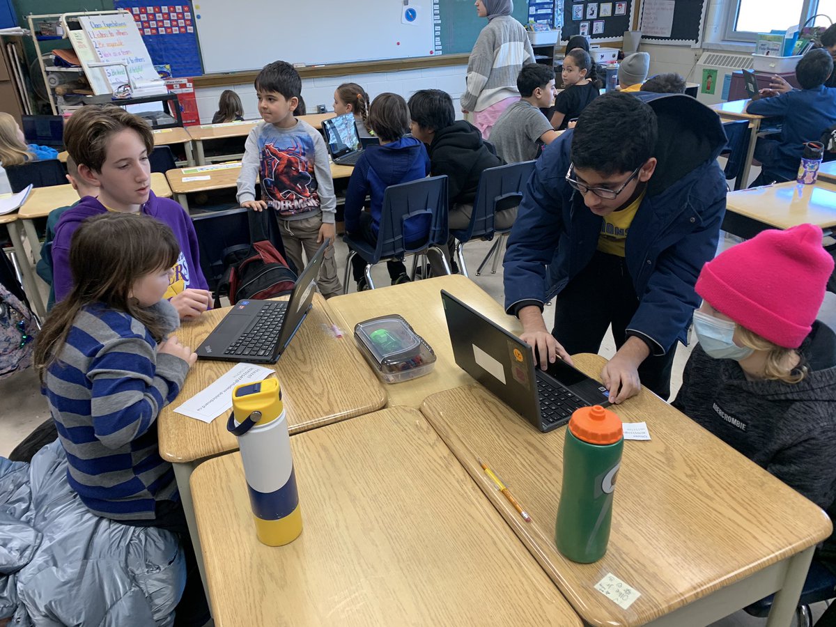 Student belonging at Central! Cyclone ambassadors assist younger grades to complete the Student belonging Survey! Kindness in action coupled with a collective responsibility for each other! Beautiful sight! <a href="/ClaraHowitt/">Dr. Clara Howitt</a> <a href="/gecdsbpro/">GECDSB PR</a>