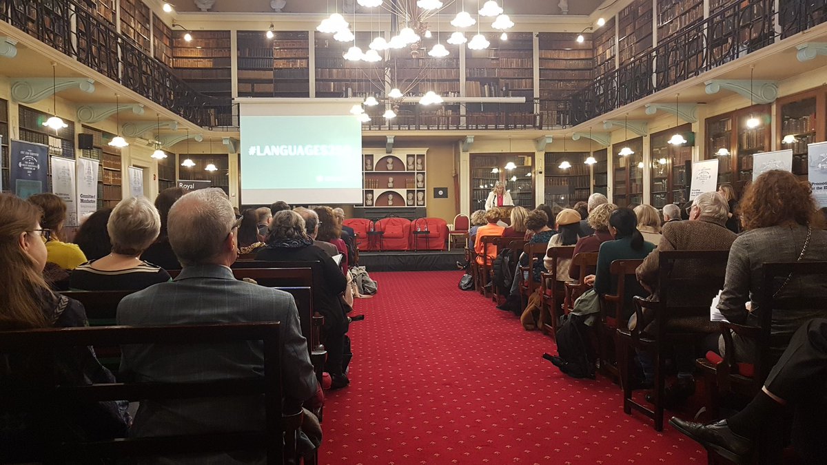 Thrilled to be at this celebratory event in Ireland: 'Towards 250 Years of Modern Languages at Third Level' #languages250 @RIAdawson