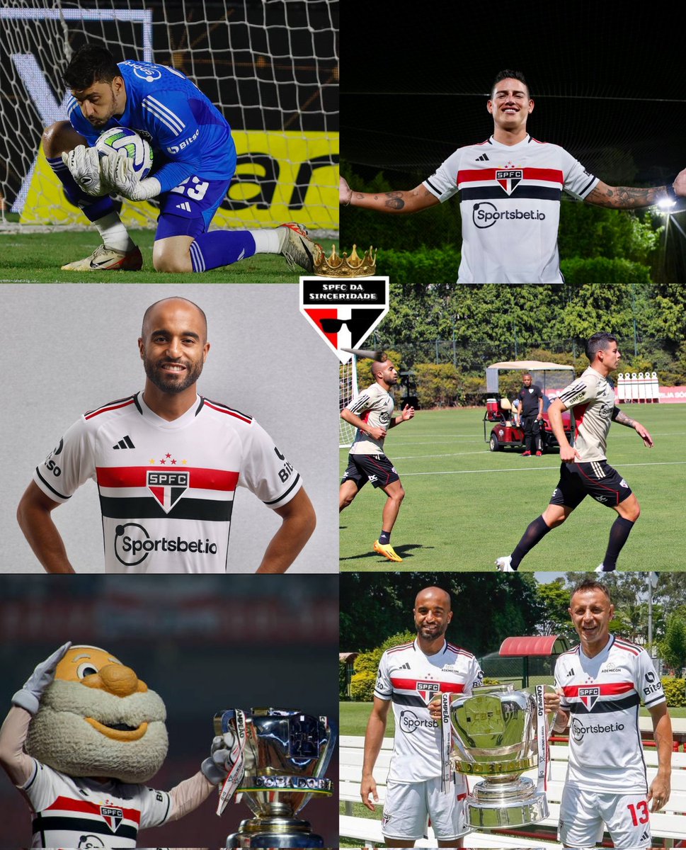 2023 Do São Paulo:

🧤 Achou um Goleiro 
🇨🇴 Trouxe james Rodriguez 
7️⃣ Trouxe Lucas moura 
🏆 Ganhou sua 1° Copa do Brasil