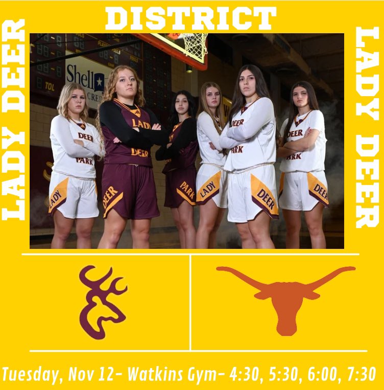 GAME DAY!!!! Come support your Lady Deer as they start District!! #dig 
#andgodeer