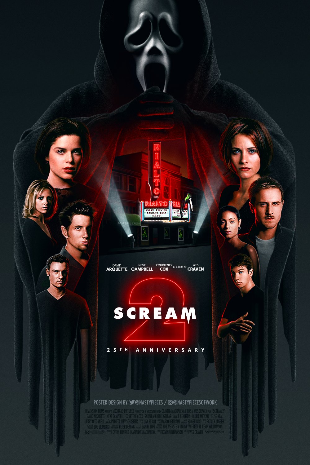 SCREAM on X: The current cast of 'SCREAM 6' 🔪🩸 • Courteney Cox