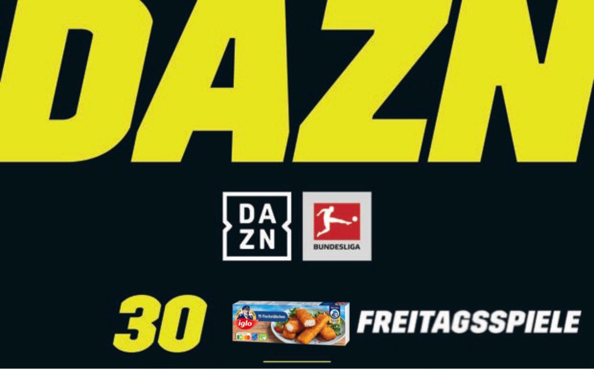 Nach dem go für Investoren in der DFL kommen hier meine vorerst letzten Vorschläge für Investoreneinstiege. 

1. Das Käpt’n Iglo Fischstäbchen Freitagsspiel