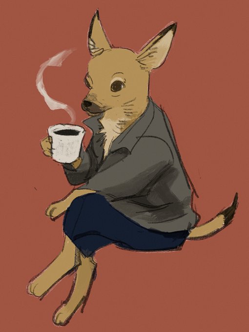 「animal ears coffee」 illustration images(Latest)