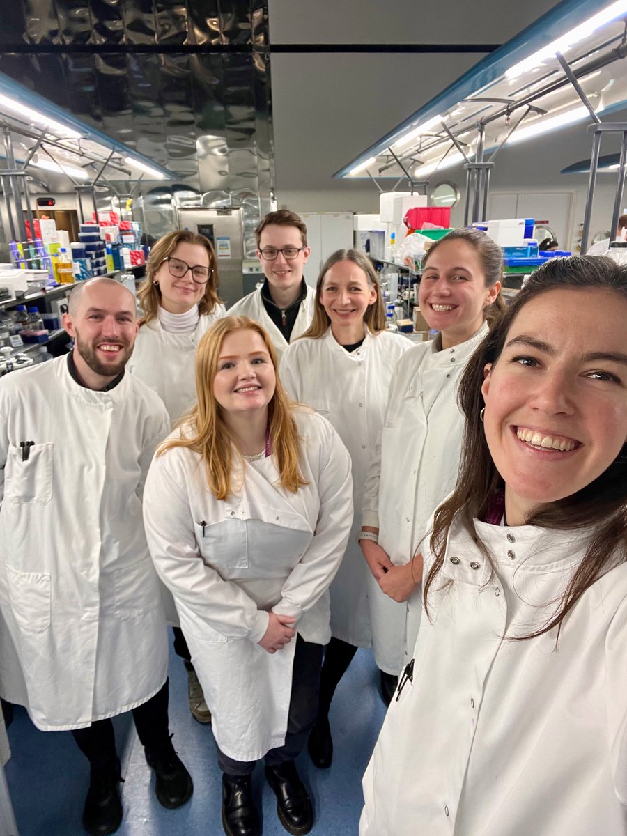 Cleo Bishop Lab (@cleobishoplab) on Twitter photo 📸 Exciting times at the lab - Our updated lab picture has finally been taken!
Welcome to the team, <a href="/LukeMcIlvenna/">Luke McIlvenna</a> ! 🎉
<a href="/beth_k_h/">Beth Hughes</a> <a href="/EmilyOS97/">Emily O'Sullivan</a> <a href="/RyanWallis20/">Ryan Wallis</a> <a href="/GorkicMetka/">Metka Gorkič</a> <a href="/FedeMossa/">Federica Mossa</a> 🧪 📸 Exciting times at the lab - Our updated lab picture has finally been taken!
Welcome to the team, <a href="/LukeMcIlvenna/">Luke McIlvenna</a> ! 🎉
<a href="/beth_k_h/">Beth Hughes</a> <a href="/EmilyOS97/">Emily O'Sullivan</a> <a href="/RyanWallis20/">Ryan Wallis</a> <a href="/GorkicMetka/">Metka Gorkič</a> <a href="/FedeMossa/">Federica Mossa</a> 🧪