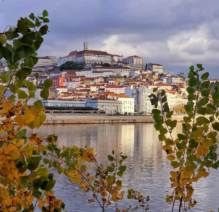 A sempre bonita cidade de Coimbra quase no fim do Outono .