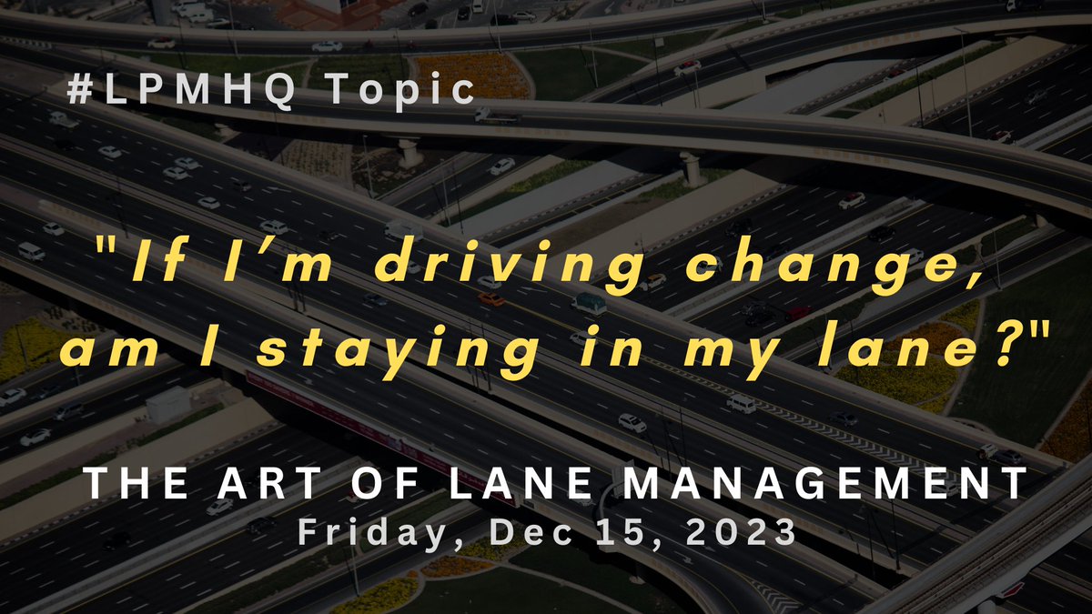 Tomorrow (Friday). #LPMHQ