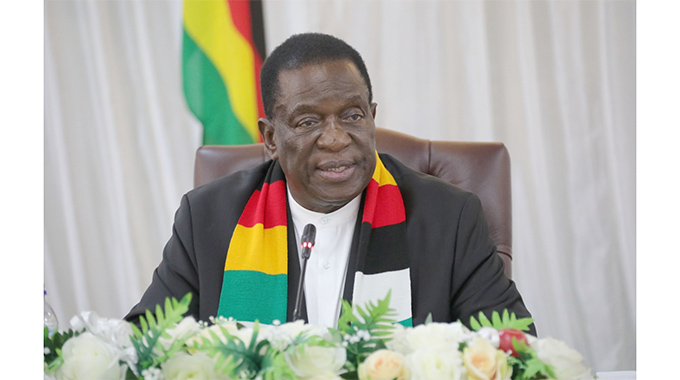 In his address prior to chairing the last cabinet meeting of this year, early today, the <a href="/edmnangagwa/">President of Zimbabwe</a> called upon cabinet ministers to build on achievements made thus far and work harder to enable the country to industrialise and modernise towards achieving #Vision2030 <a href="/Mug2155/">Mug</a>