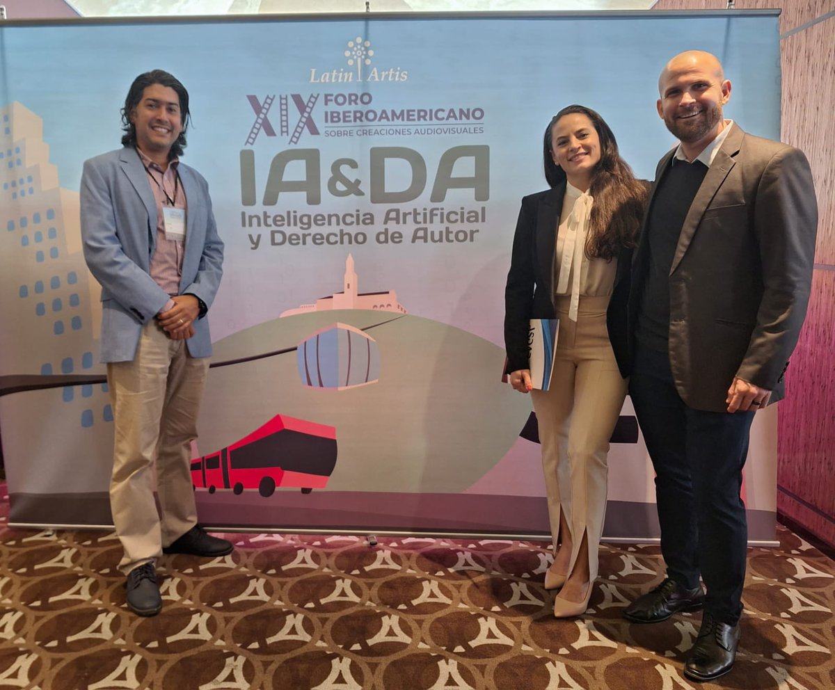 Iniciamos el Foro Iberoamericano Sobre Creaciones Audiovisuales de <a href="/somoslatinartis/">Latin Artis</a> en Bogotá🇨🇴 

Palabras del Ministro del Interior, Luis F. Velasco y de dos grandes personas y amigos, Aura Helena Prada, presidenta de <a href="/ActoresSCG/">ActoresSCG</a> y Don Emilio Gutiérrez Caba presidente de <a href="/aisge/">AISGE</a>