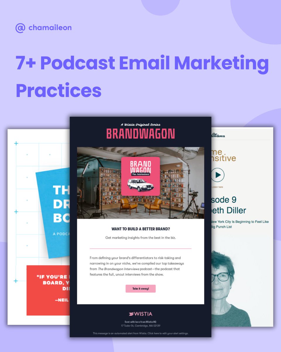 Podcasts are a huge trend!💥 Discover the benefits and actionable tips to promote your podcast via email! chamaileon.io/resources/podc…