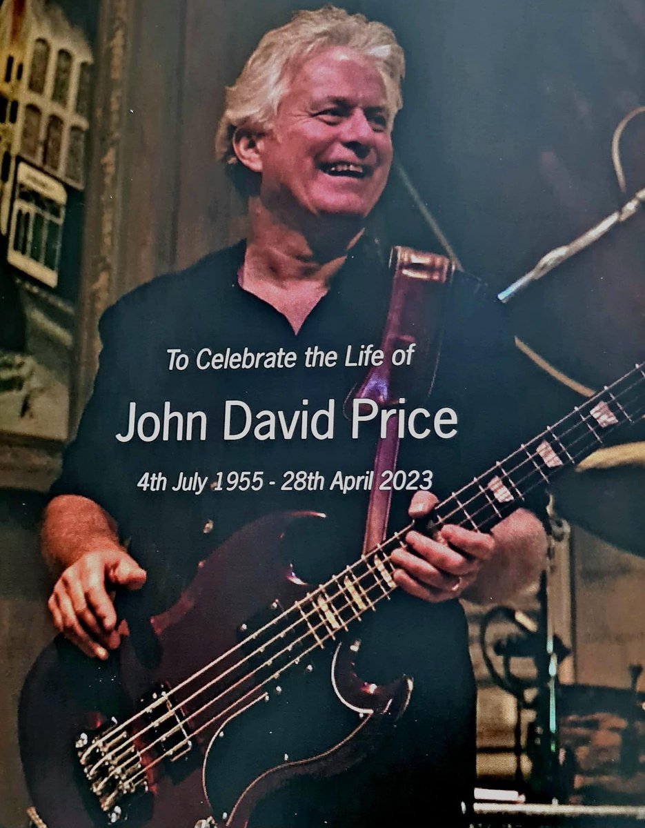 Thursday 21st Dec At the Spinning Top in Stockport there will be a jam session in memory of John Price long time Stockport musician and my bass player for many years, it will be a merger of the usual Thurs blues jam but with the addition of John's friends and musicians.