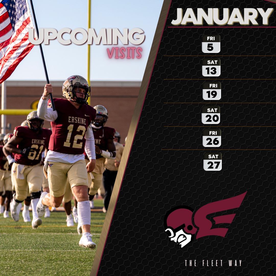 Recruits that are unable to make the December 16th visit. Please see the  below dates and DM me which date works best for you. @FleetFB #flyingfleet #fleetway