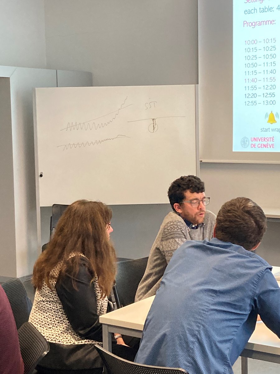 UNIGE International (@unige_int) on Twitter photo 📢The 2nd edition of the "World Café on #Microplastic Pollution" has taken place this morning for Master's students at the Institute for Environmental Sciences of <a href="/UNIGEnews/">Université de Genève</a>!
We warmly thank the 4 experts who came to share their knowledge!
#Microplastics #StudentEngagement 📢The 2nd edition of the "World Café on #Microplastic Pollution" has taken place this morning for Master's students at the Institute for Environmental Sciences of <a href="/UNIGEnews/">Université de Genève</a>!
We warmly thank the 4 experts who came to share their knowledge!
#Microplastics #StudentEngagement