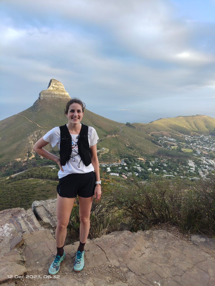 RunCapeTown's tweet photo. Thank you, Katherine, for braving the wind and running with us on Table Mountain this am- how lucky to see these cute mum & babe dassies on the lower slopes of the mountain! 🤩🙏 #trailrunning #dassies #runtablemountain @RunCapeTown @runtagit @lovecapetown @TableMountainNP https://t.co/dRoYFNeXkA