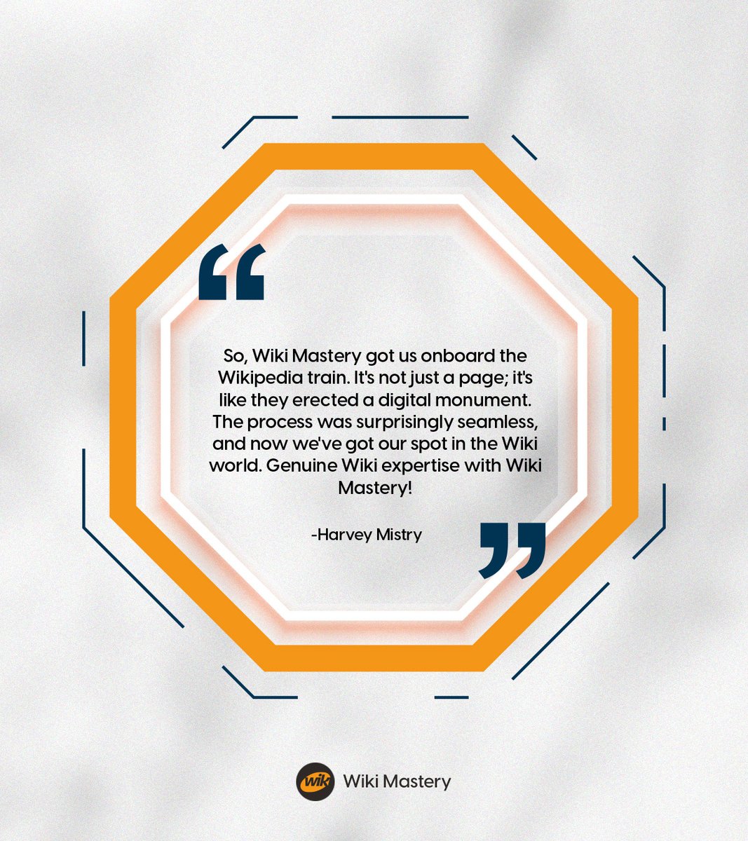 WikiMastery's tweet photo. Client Testimonials that Speak Volumes!
.
.
.
.
.
.
.
#wikimastery #clienttestimonial #wikiediting #wikisuccess #wikiexperts #contentcreation #onlinecontent #digitalmarketing https://t.co/SecUEY8bW0
