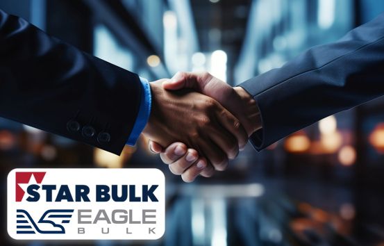 Star Bulk and <a href="/EagleBulk/">Eagle Bulk</a> have announced an all-stock merger to create a global leader in dry bulk shipping. The combined company will be the largest U.S. listed dry bulk shipping company with a combined fleet of 169 owned vessels.