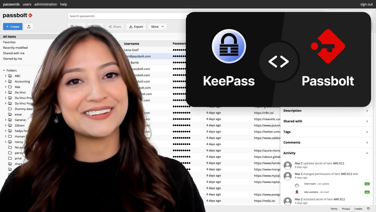 Collaborative Password Management with Passbolt