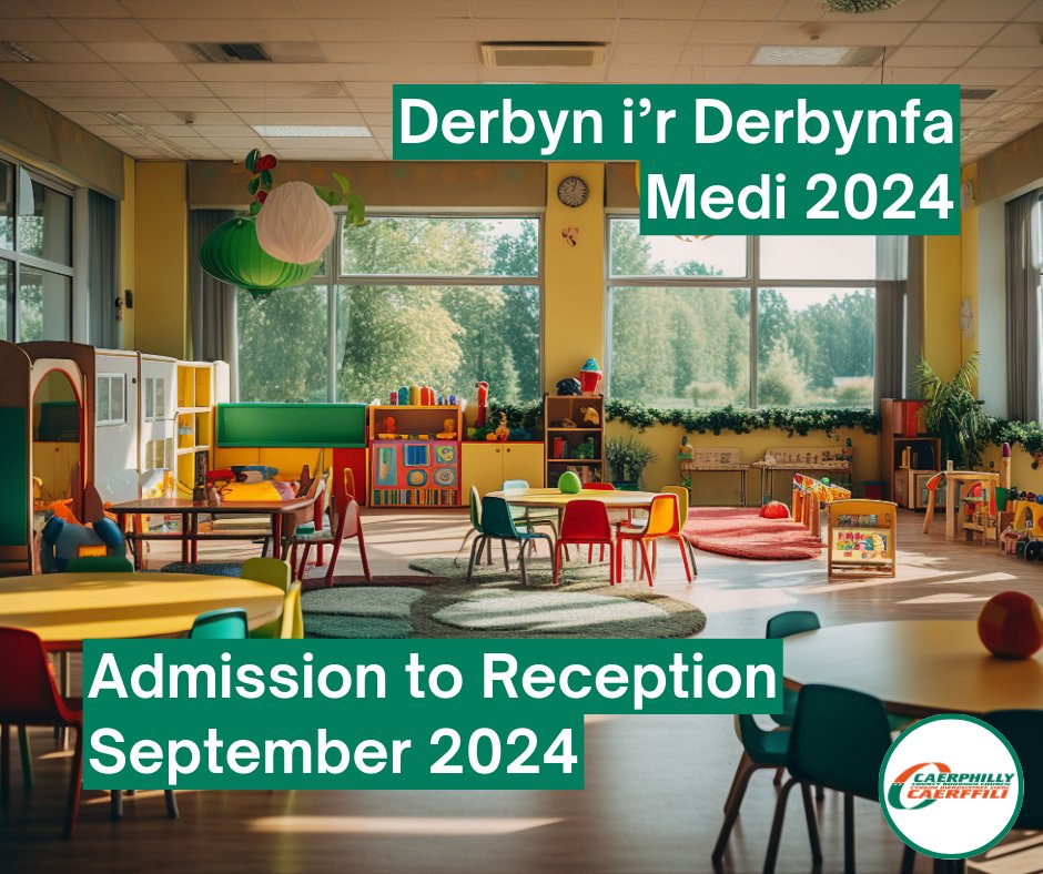📚Applications are now open for admission to Reception classes in September 2024! ⏰You must apply by 15th December 2023 👉You can apply by visiting caerphilly.gov.uk and searching for school admissions. For help and support call the Admissions team on 01443 864870 📚Mae
