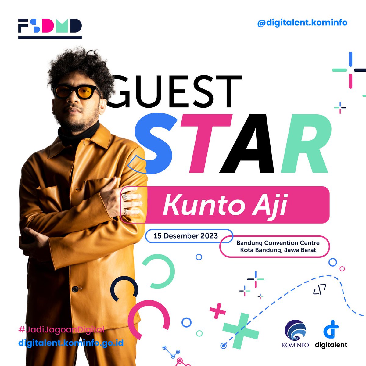 LokerBdg's tweet photo. Siapa nih Taruwit yang kemarin udah tebak, siapa guest star Festival SDM Digital? Yup betul, guest starnya adalah KUNTO AJI!

Penasaran seseru apa acaranya? Bisa langsung slide kedua untuk liat cara ikutan ya!

#KuntoAji #FestivalSDMDigital https://t.co/xXNvCqqjro