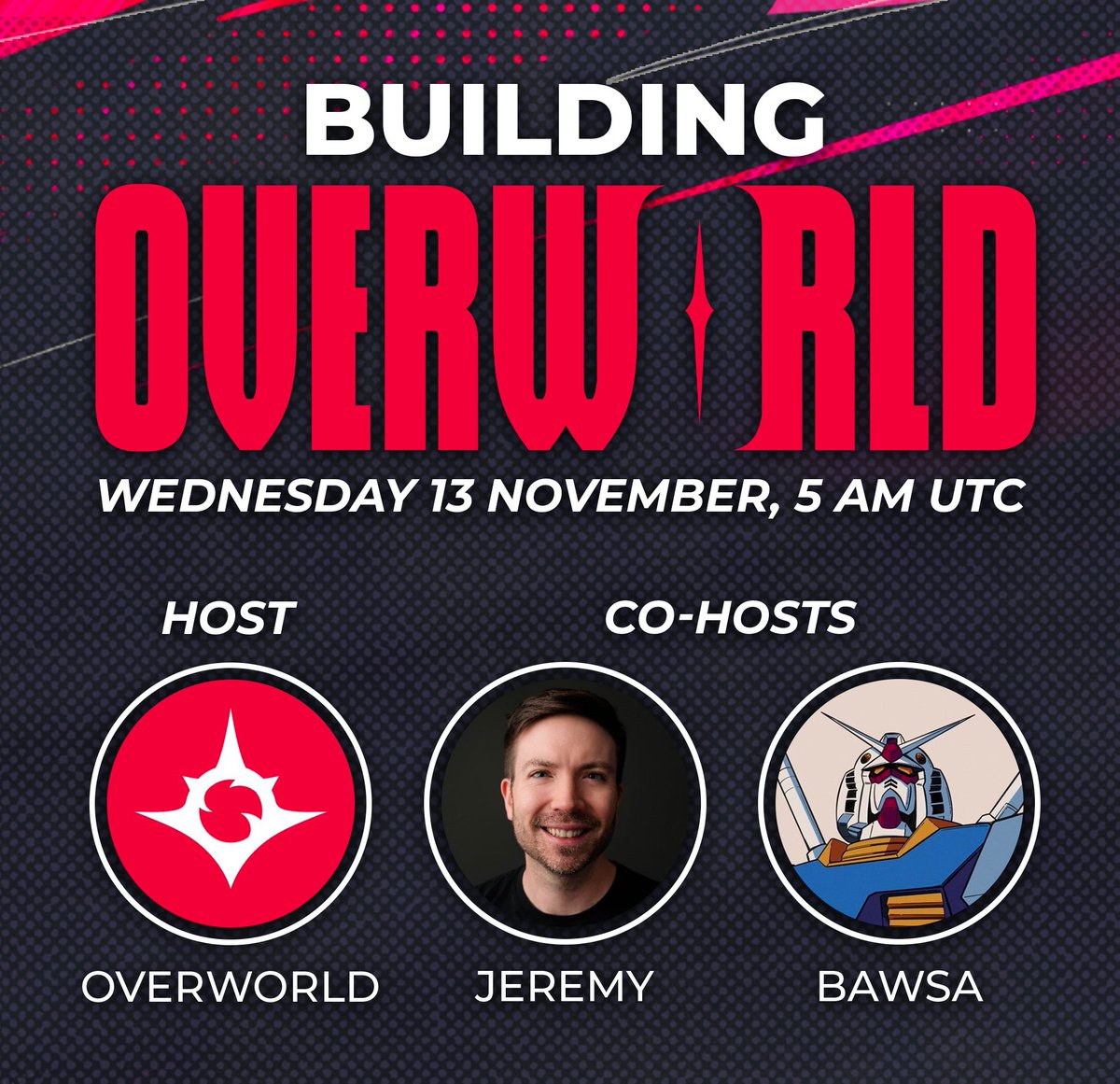 Building Overworld ✨

🌟Join us tomorrow as we discuss everything you need to know about Overworld and our upcoming Incarna mint!

🗓️Dec 13, 5AM UTC

⬇️Set your reminders below!