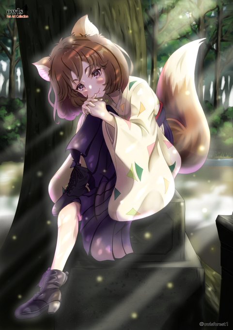 「brown hair fox girl」 illustration images(Latest)｜5pages