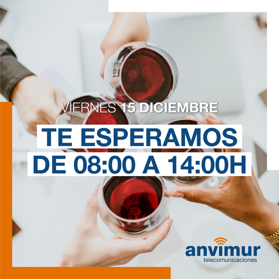 Anvimur's tweet image. Este próximo viernes cambiamos nuestro horario para disfrutar de la tradicional comida navideña de Anvimur. ¡Disculpad las molestias!

Estaremos operativos al 100% desde las 8 hasta las 14.

Gracias por vuestra comprensión 🎄