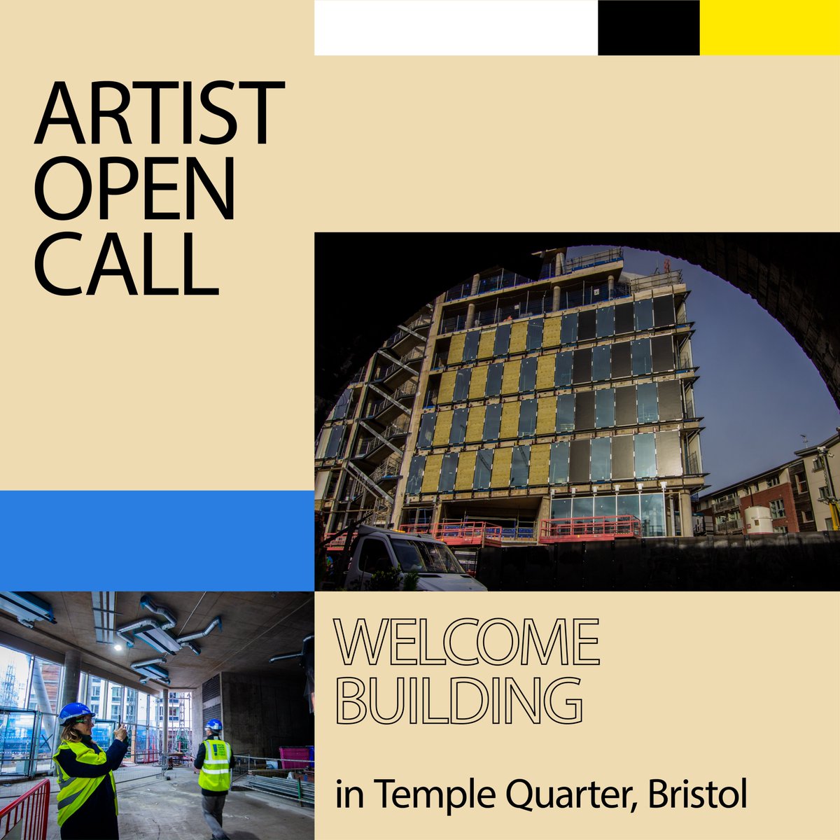 A reminder our #ArtistOpenCall for new #BricksPublicArt commission at #WelcomeBuilding® is still open until 05 Jan. See here for photos from our site visit last week, and find out more about the Artist Brief 👉tinyurl.com/WelcomeBuildin…