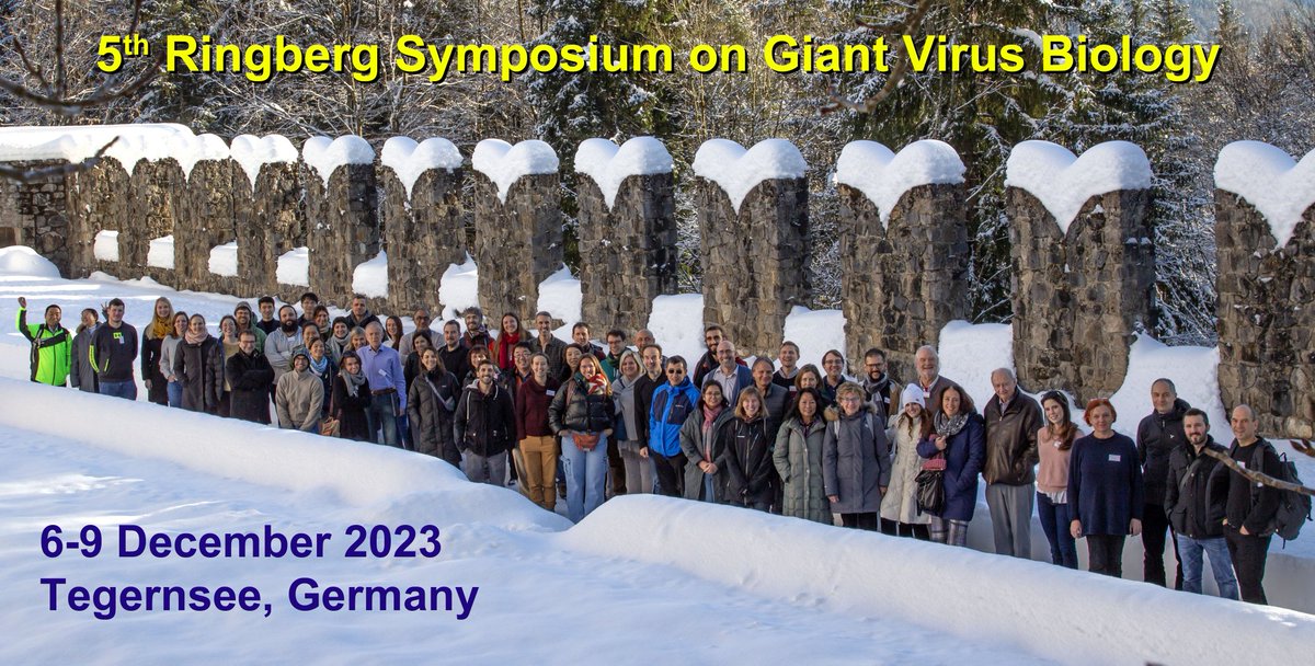 Great time and lots of good memories from the 5th #giantvirus symposium. Thanks @the_fischer_lab and @th4ckl for the amazing job in the organization. How would the world be without (giant) viruses? 😊