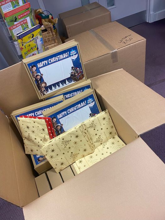 @RAFHonington Are you a deployed family?... Thank you to @LittleTroopers & our Station MT for collecting these wonderful FREE boxes from Wittering for us. Please pop into the HIVE or email Amanda the HIVE Officer HON-StnHive@mod.gov.uk to get your boxes. @RAFHIVE #deployment