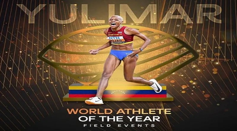 La mejor noticia de la semana 🇻🇪🇻🇪🇻🇪🇻🇪🇻🇪🇻🇪
Juacata!!!!!

Nuestra Reina 👑 @TeamRojas45: recibe el 🏆 Premio Atleta del Año para eventos de campo 2023

#NavidadEnSoberanía 
primiciasvenezuela.com/2023/12/12/yul…